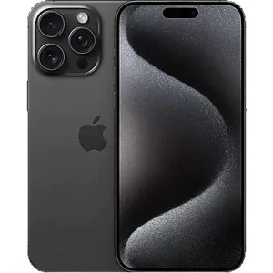 Smartphone Apple iPhone 15 Pro Max 256GB/ 6.7"/ 5G/ Titanio Negro