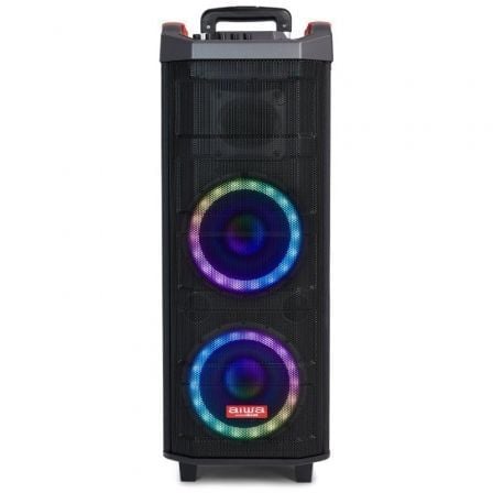 Altavoz Portable con Bluetooth Aiwa Fire KBTUS-608MKII/ 600W/ 2.0