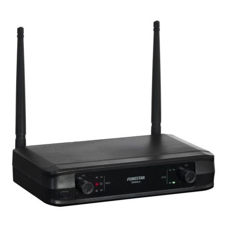 Micrófono Inalámbrico Doble Mano y Petaca UHF Fonestar SONAIR-2MP/ Incluye Receptor - Imagen 2